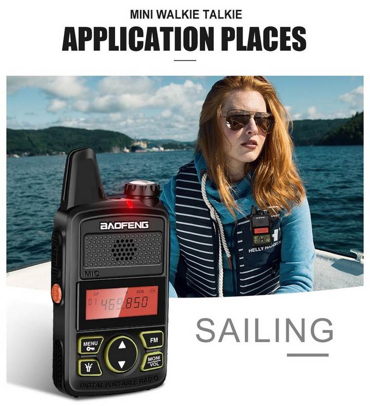 Baofeng BF-T1 Mini Walkie Talkie Outdoor Handheld