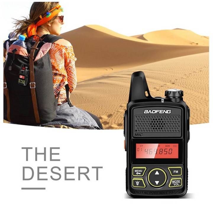 Baofeng BF-T1 Mini Walkie Talkie Outdoor Handheld