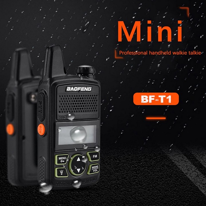 Baofeng BF-T1 Mini Walkie Talkie Outdoor Handheld