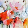Digital Printing Watercolor Flowers Poster My Wall Art Home Decor