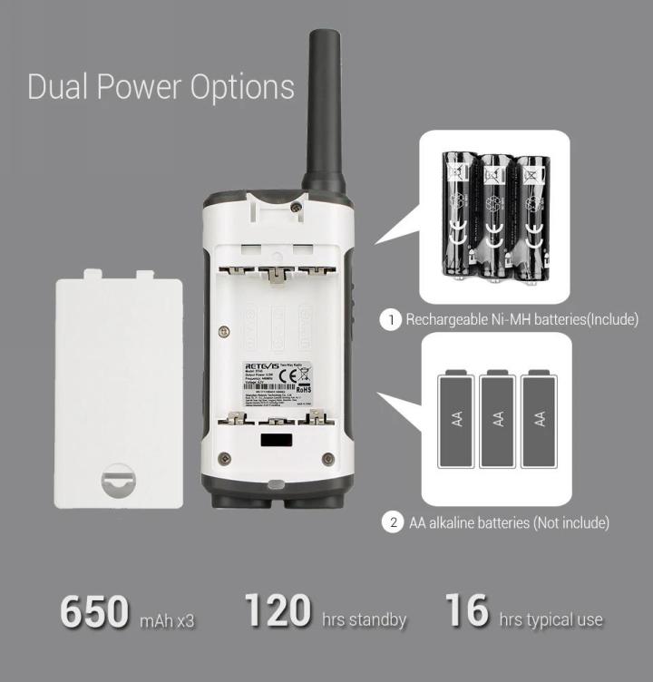 Walkie Talkie Family Outdoor Radio PMR PMR446 FRS Handy Portable Radio Legal Free License Radio USB