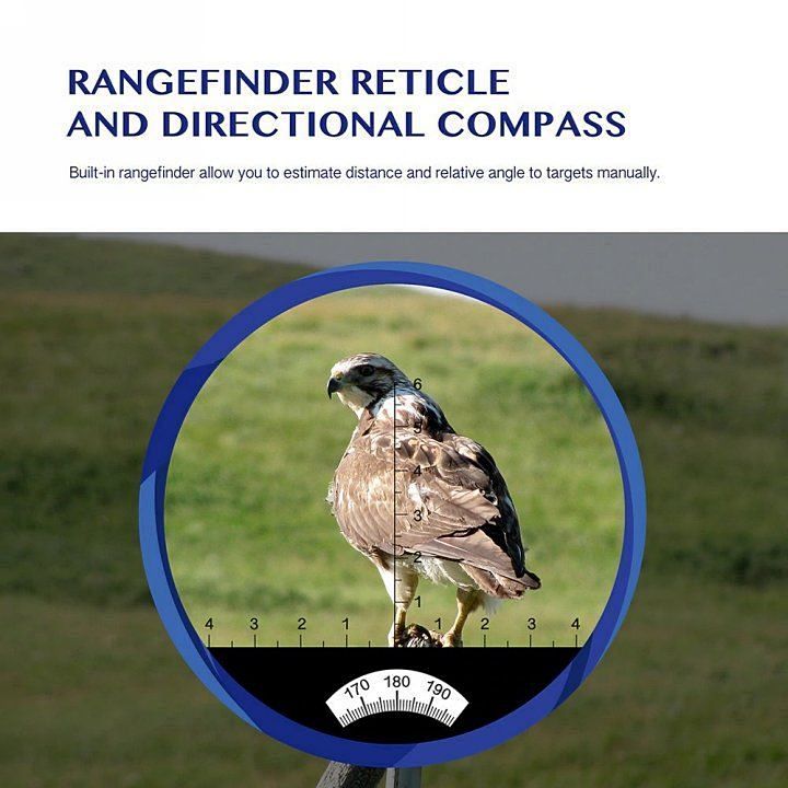 High Quality Professional Waterproof Binoculars with Compass