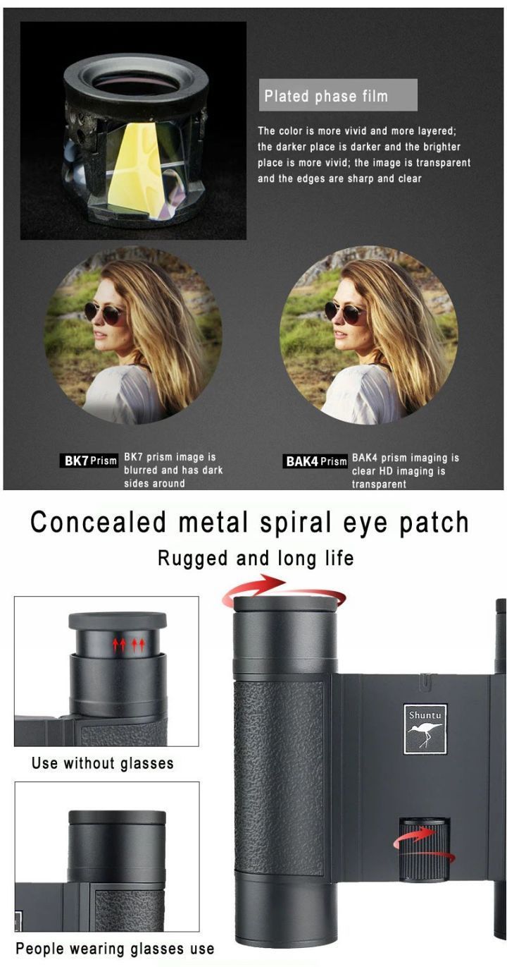 10x25 ED Binoculars