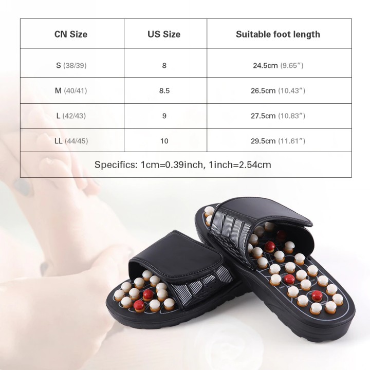 Acupoint massage slippers