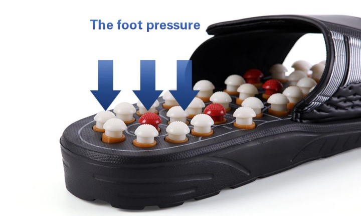 Acupoint massage slippers