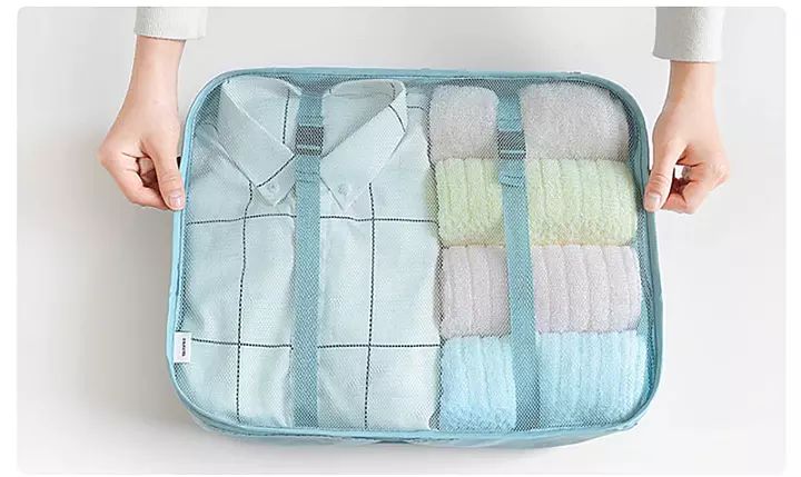 Travel Luggage Set Organizer Suitcase Clothes Storage Bags Luggage Packing Organizer