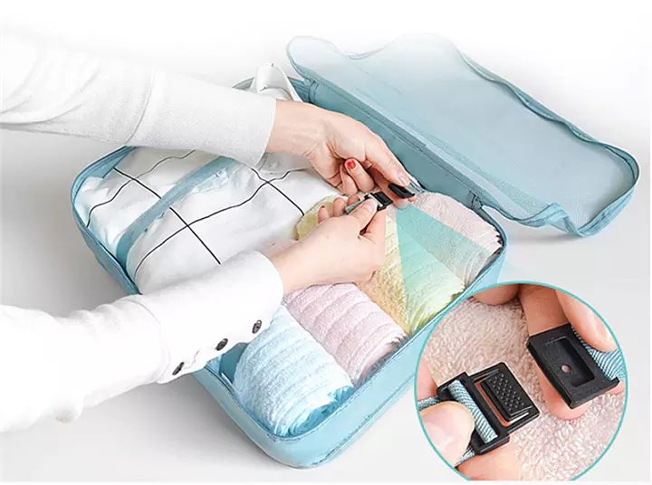 Travel Luggage Set Organizer Suitcase Clothes Storage Bags Luggage Packing Organizer