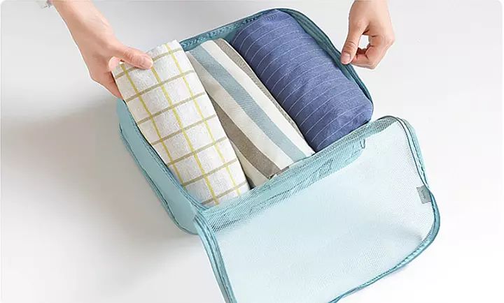 Travel Luggage Set Organizer Suitcase Clothes Storage Bags Luggage Packing Organizer
