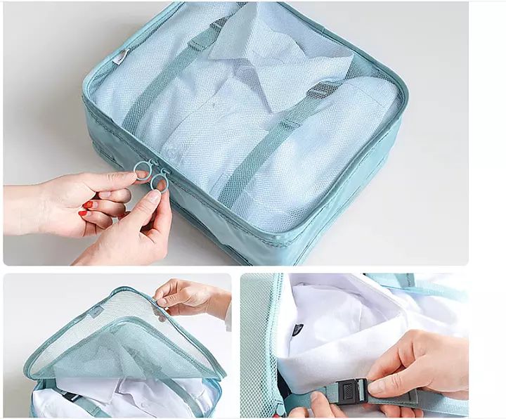 Travel Luggage Set Organizer Suitcase Clothes Storage Bags Luggage Packing Organizer