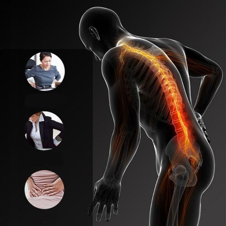 Back Pain Relief Back Stretcher Back Massager Lumbar Back Support Acupoint Massage