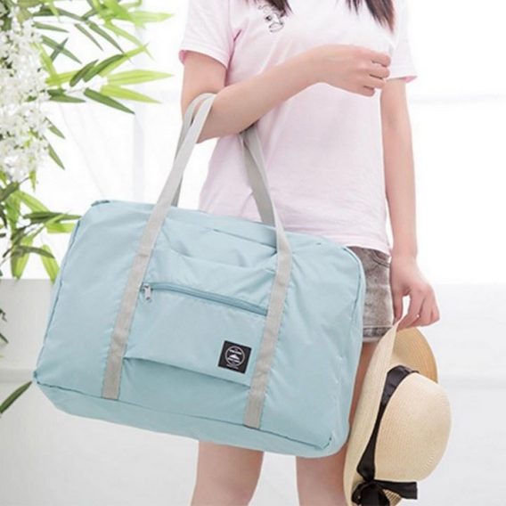 Travel Lightweight Waterproof Folding Storage Carry Bag Handbag Pouch