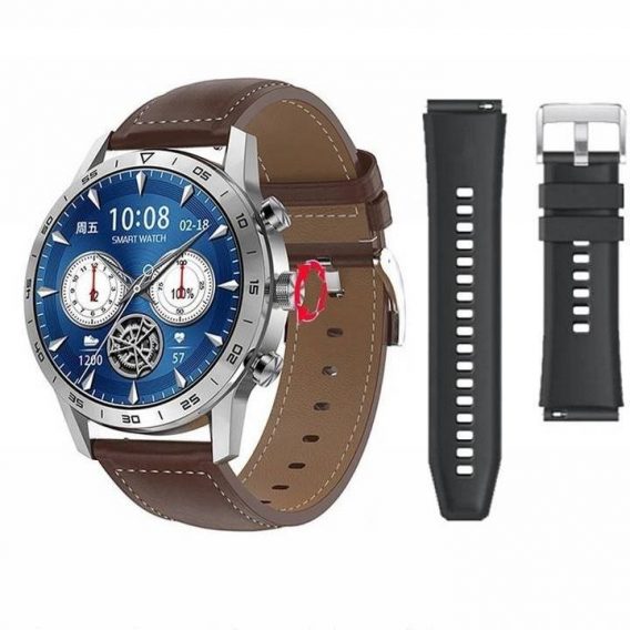 Men Smart Watch Bluetooth Call QR Code Business Sports Hybrid Smartwatch Rotary Button